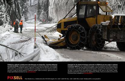 Šteta zbog  leda u Gorskom kotaru je čak  180 milijuna eura