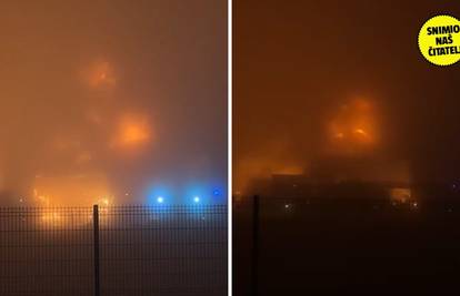 VIDEO Buktinja u pogonu Ciaka u Zaboku, vatrogasci na terenu: 'Zatvorite prozore i rolete!'