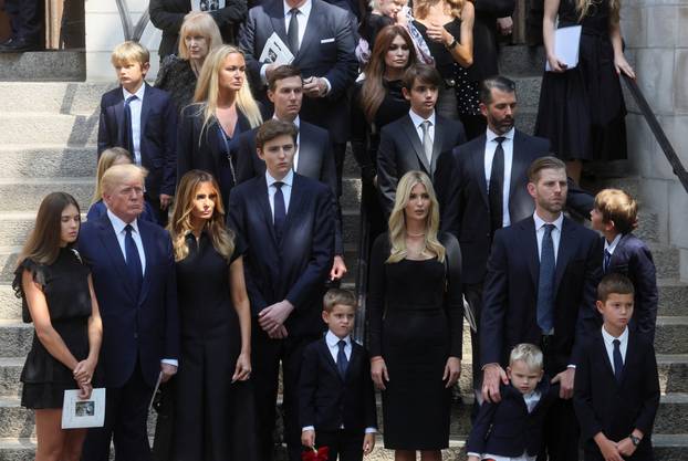 Ivana Trump funeral held in New York