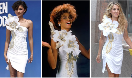 Zendaya zablistala u vintage kreaciji s cvijetom, koju su ve&cacute; nosile slavne dame