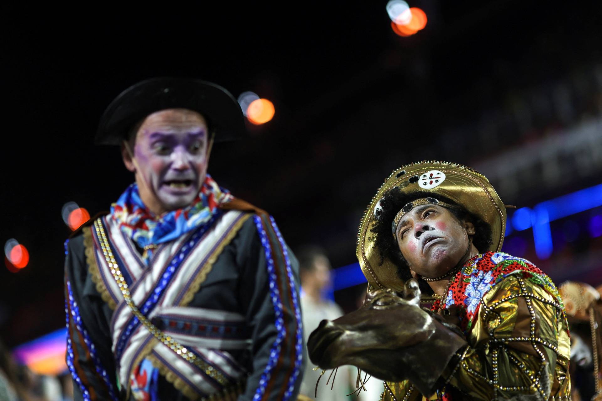 Carnival magic descends on Rio as second night of elite samba schools lights up the Sambadrome, in Rio de Janeiro