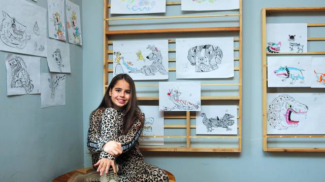 Lara (11) iz Vinkovaca: Tešku bolest pobijedila sam crtanjem