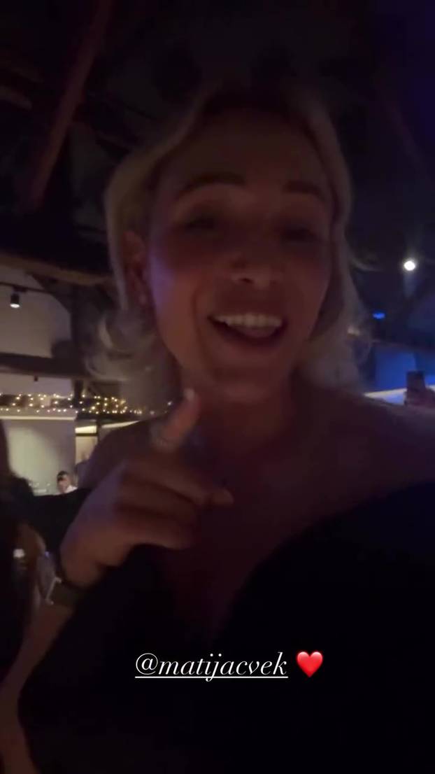 FOTO Zaigrana Donna Vekić je dovela legende u Osijek pa se rasplesala na privatnom tulumu