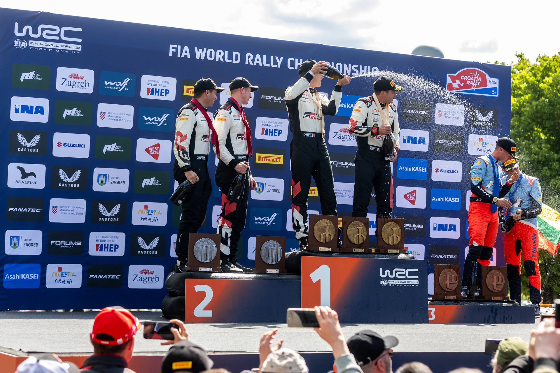 Osmerostruki svjetski prvak u reliju Francuz Sebastien Ogier (Toyota Yaris) ukupni je pobjednik četvrtog izdanja WRC Croatia Rallyja