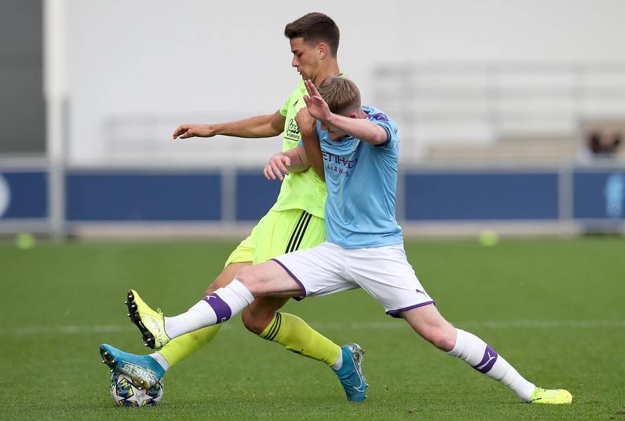 Susret 2. kola Lige prvaka mladih izmeÄu Manchester Cityja i Dinama