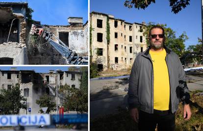 VIDEO Rušenje u Paromlinskoj ide dalje, suvlasnik stanova: Ni poziva nije bilo iz Grada, ništa