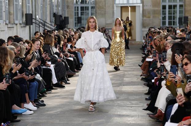 Gabriela Hearst Womenswear Spring/Summer 2026 collection during Paris Fashion Week