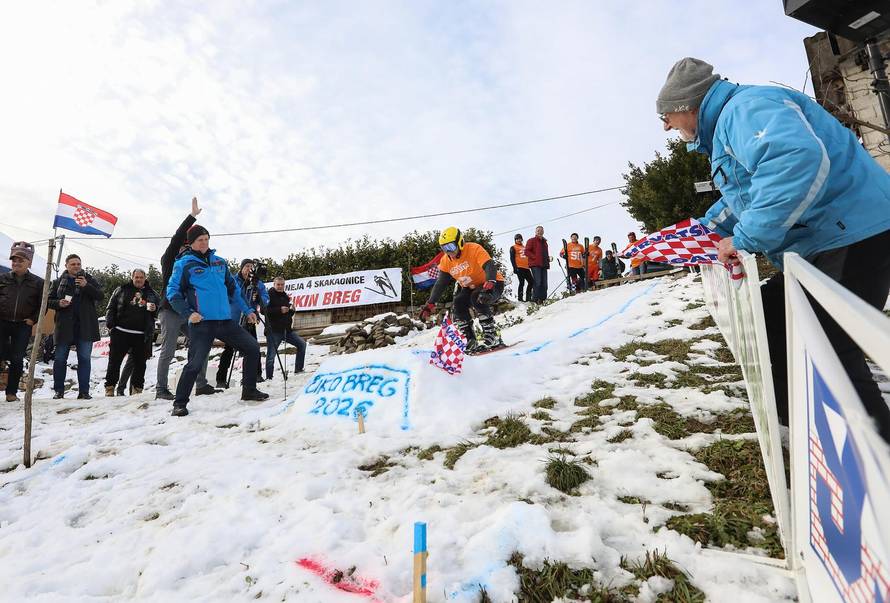 24SATA Zabok: Organizirano je natjecanje u skijaškim skokovima "Turneja 4 brega"