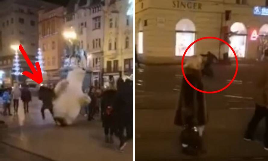 Udario maskotu, dobio nogom u glavu, a sad i prijavu policije