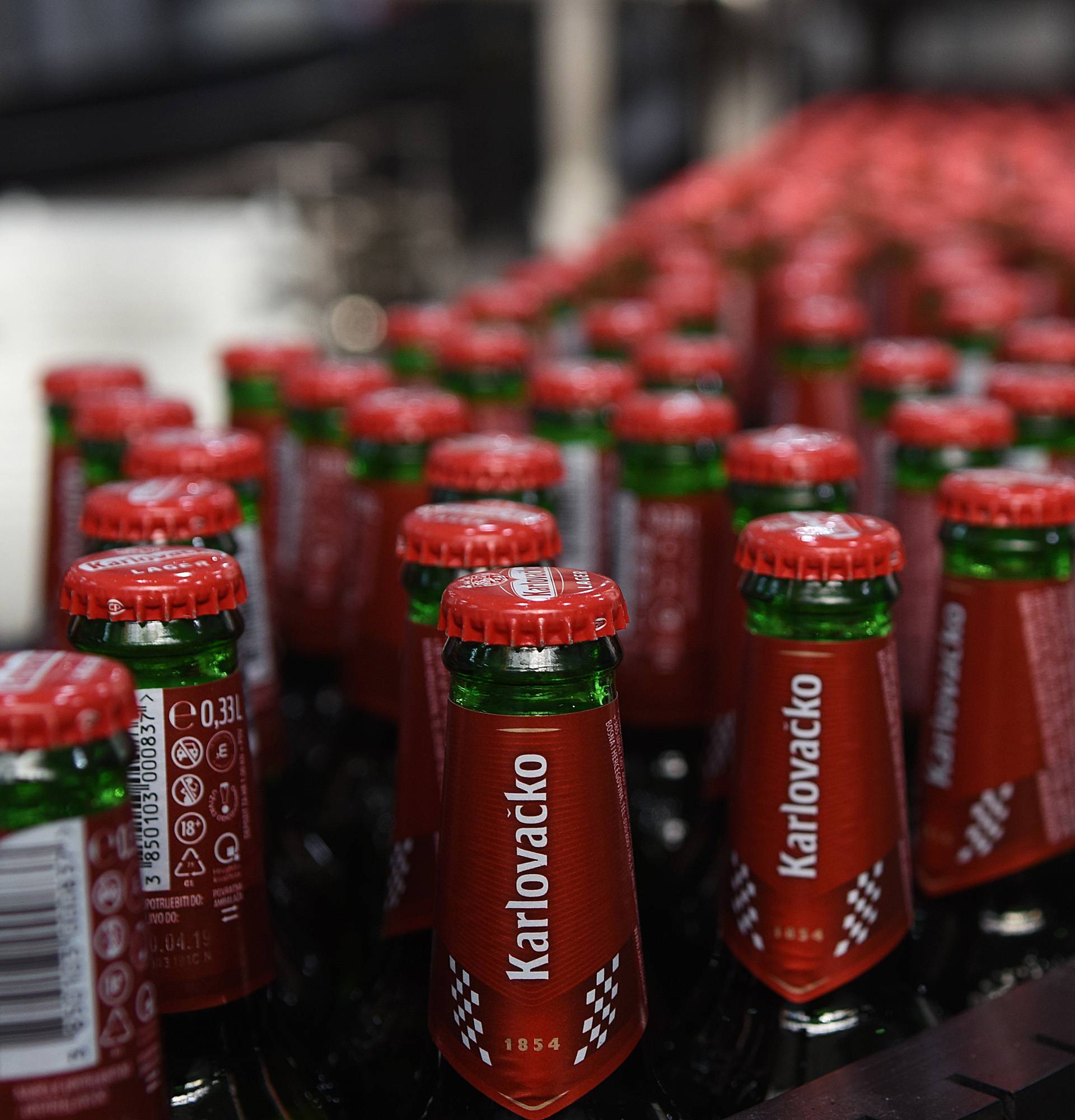 Karlovac - 30.10.2018 - Karlovacka pivovara u vlasnistvu Heinekena smjestena u karlovackom naselju Dubovac