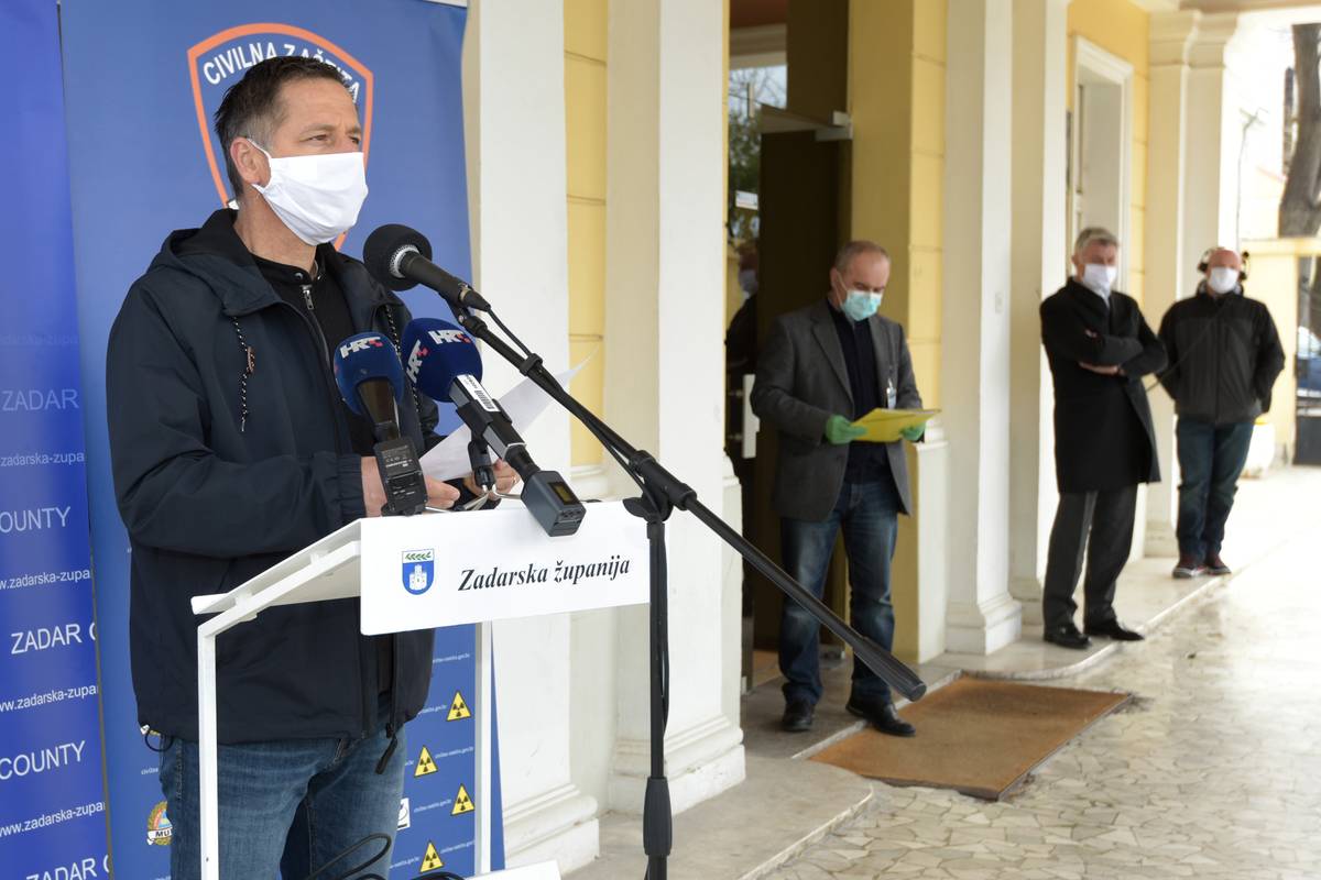 Zadarski Stožer: Imamo dvoje novozaraženih, a ukupno 63