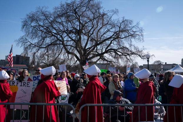 "No Kings" protest against U.S. President Donald Trump's administration policies in Minnesota