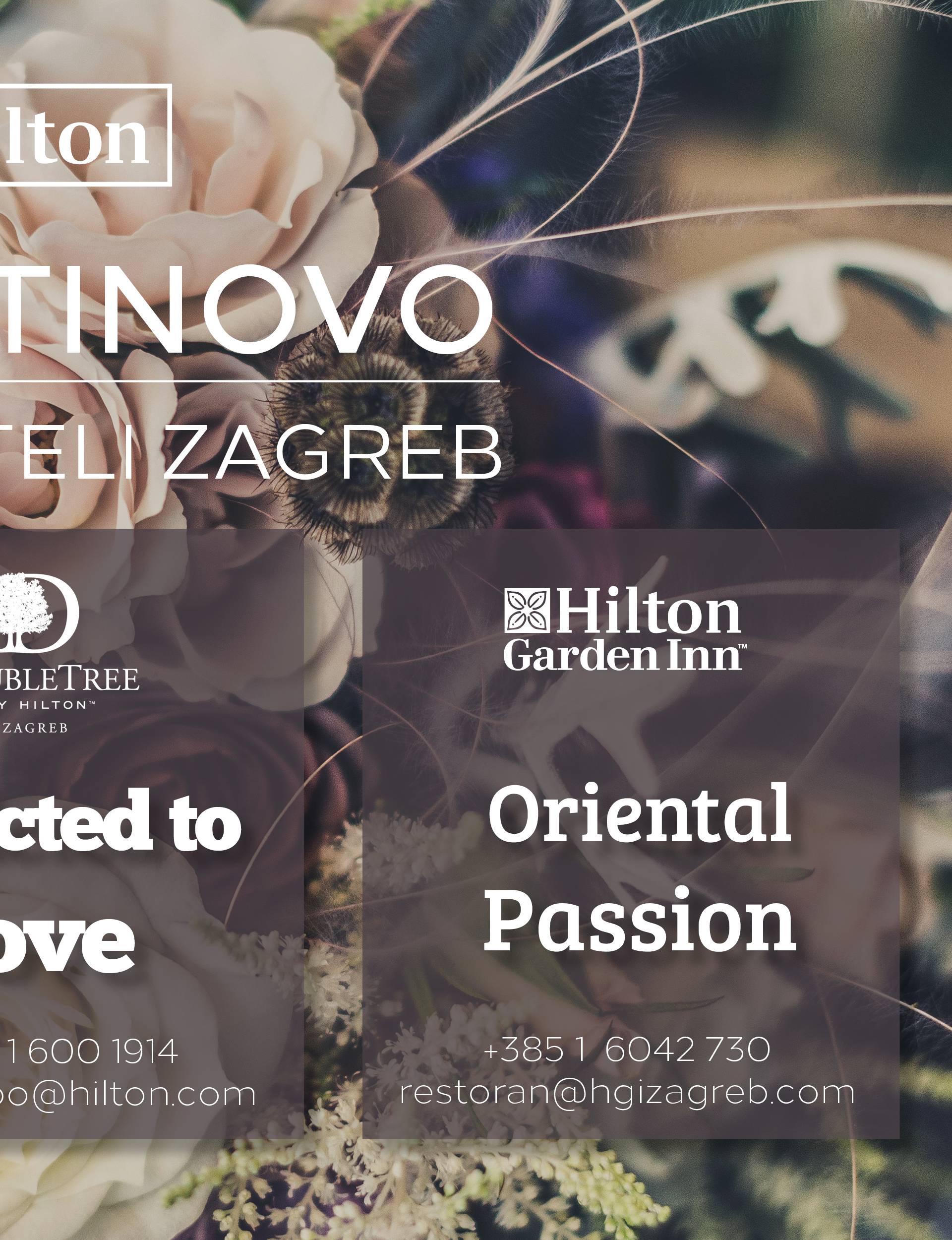 Mjesec ljubavi: Valentinovo u Hilton hotelima u Zagrebu