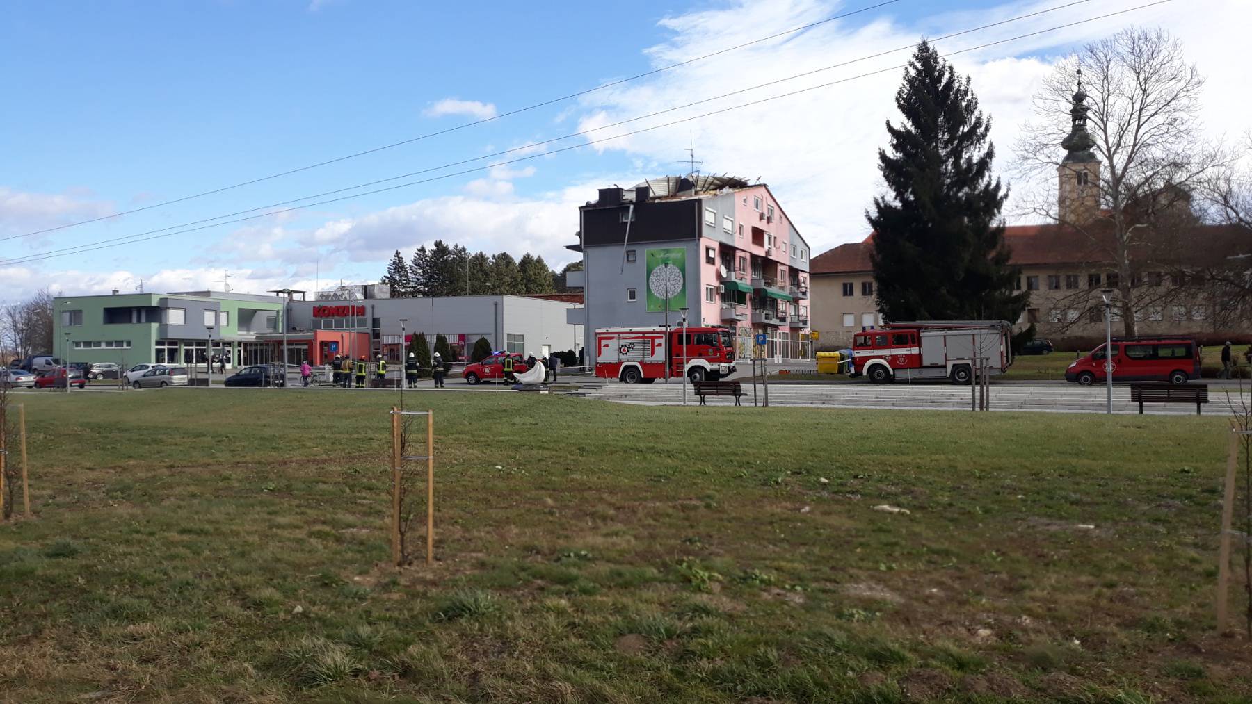 Oprez zbog vjetra! U Lepoglavi i Ivancu sa zgrada odletio krov