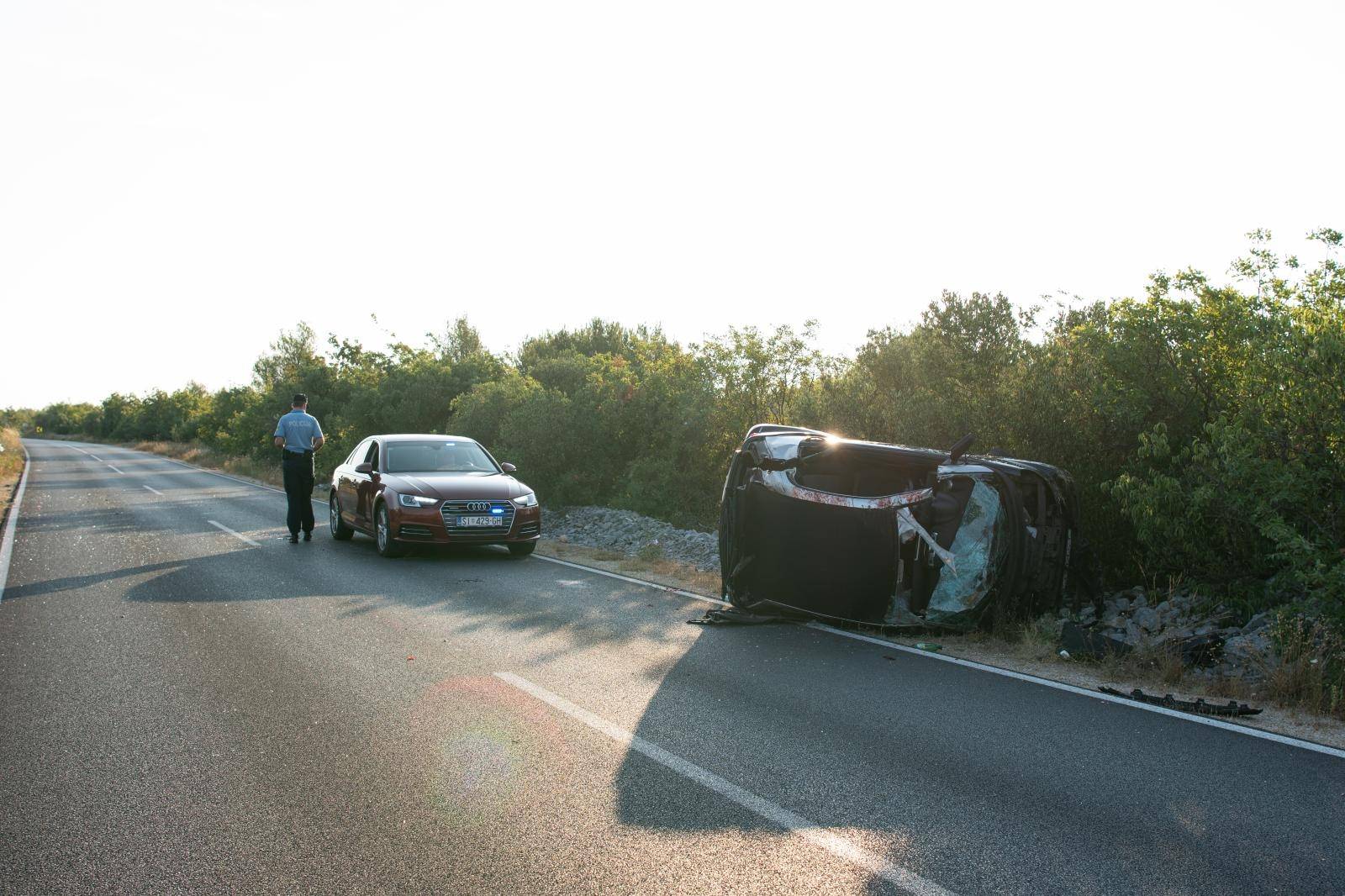 Prometna nesreća u mjestu Srima, u blizini Šibenika