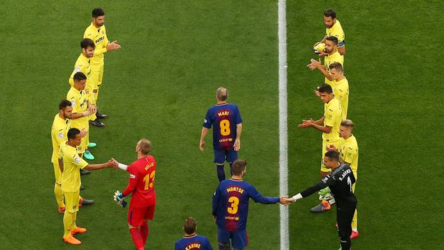 La Liga Santander - FC Barcelona v Villarreal