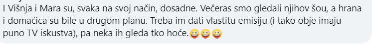 Gledatelji ne prestaju kritizirati Maru. Zamjerila im se i Višnjica: 'Dosadne, svaka na svoj način!'