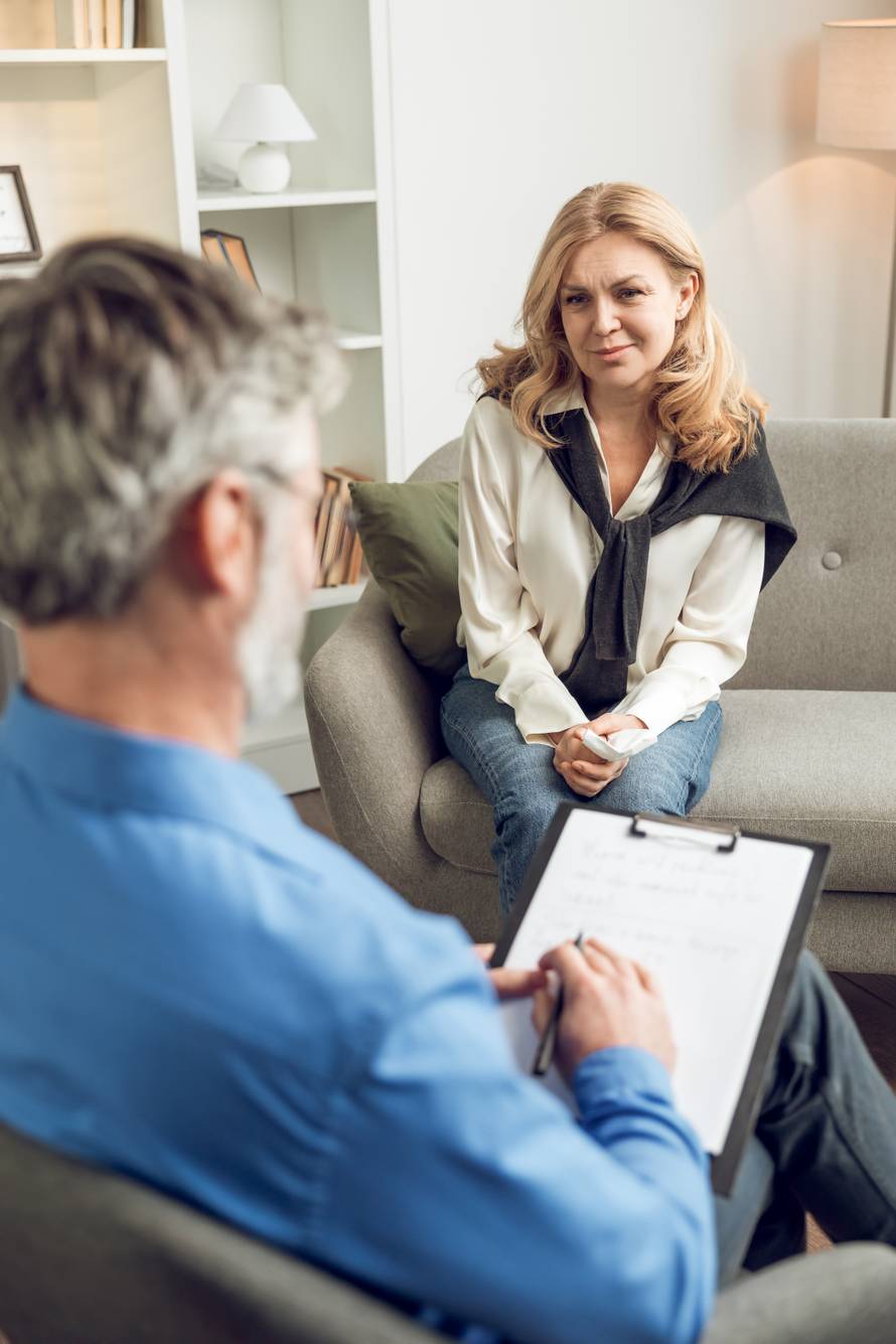 Psychologist,Provides,Professional,Care,For,Patient,Helps,With,Mental,Health