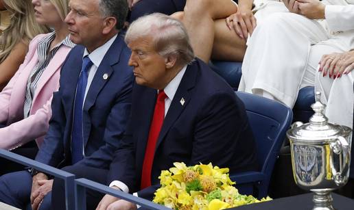 VIDEO Ovako je publika na US Openu reagirala kad se na ekranu pojavio Donald Trump