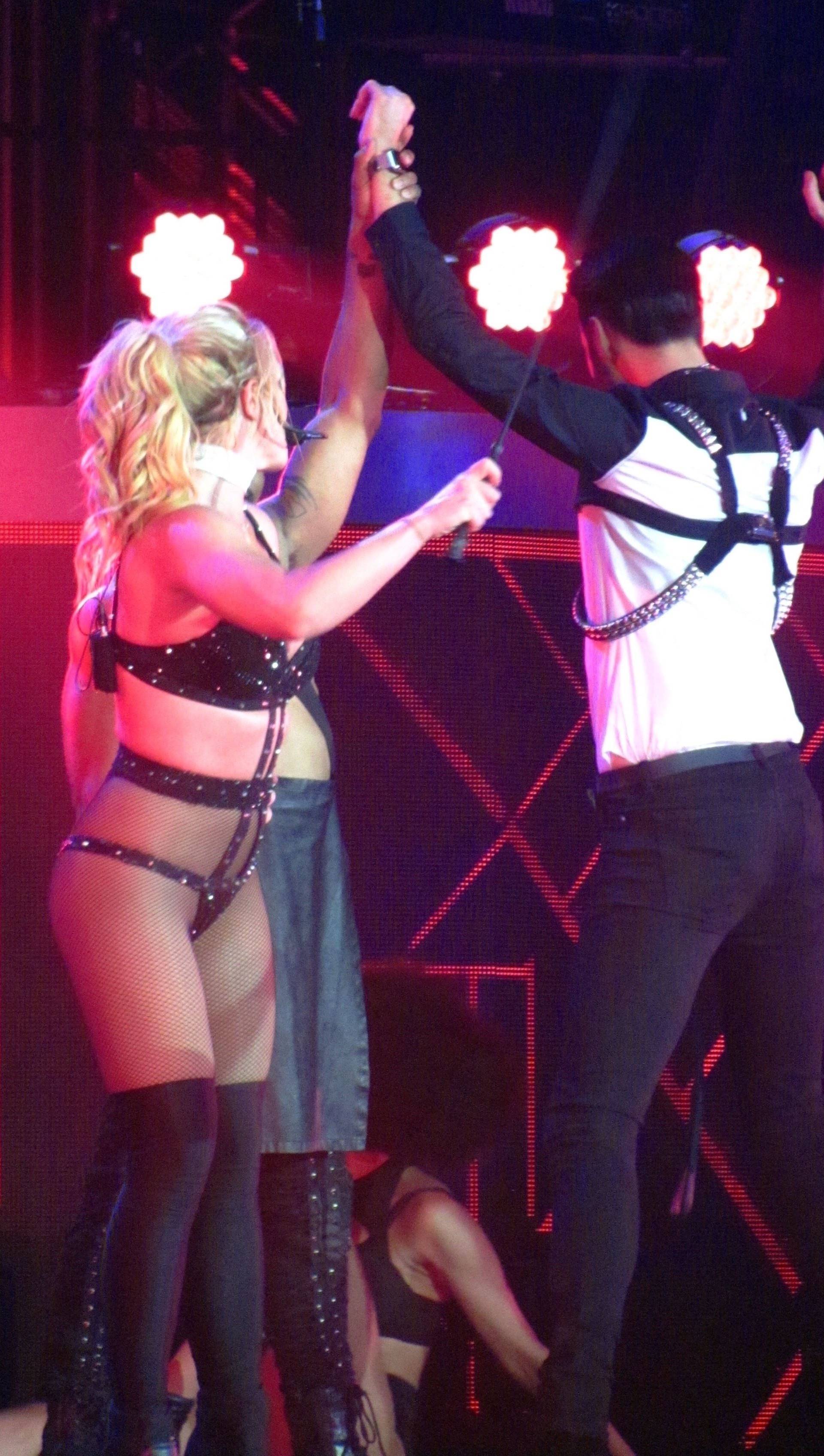 Britney Spears on tour in London