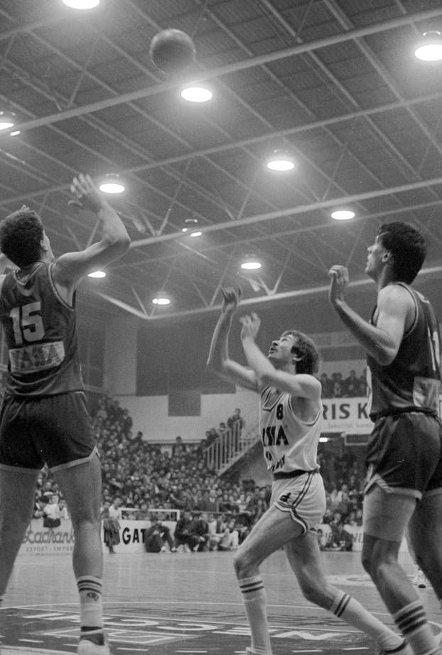 Druga utakmica finala play-offa Prvenstva Jugoslavije 1986. godine, KK Cibona - KK Zadar