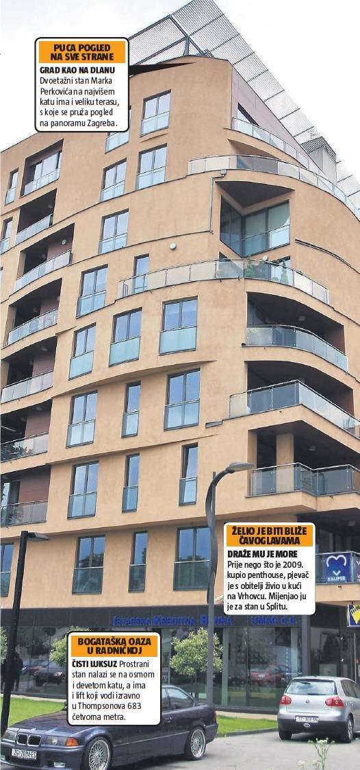 Thompson za 15 milijuna kuna prodaje penthouse u Zagrebu