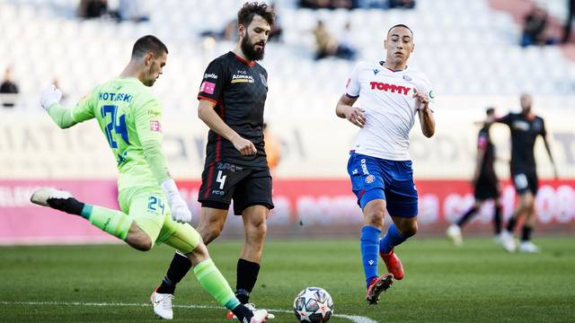 Hajduk i Gorica susreli se u 13. kolu Prve HNL