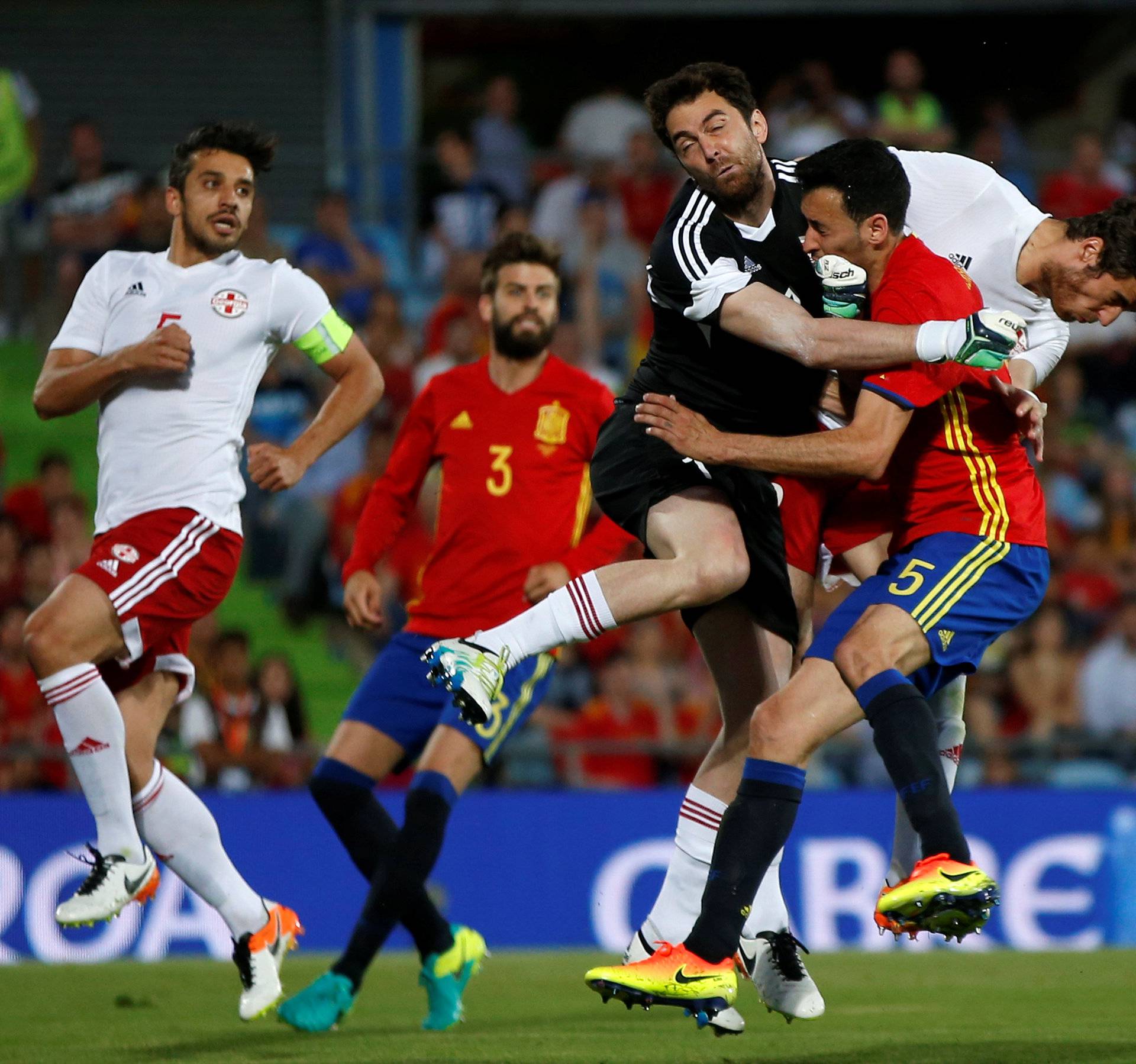 Football Soccer - Spain v Georgia- International Friendly- 