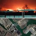 VIDEO Žestoki udar dronova na rusku luku, odjekuju detonacije, izbio i veliki požar u rafineriji