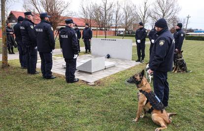 Ovdje pokapaju  policijske pse u Dumovcu: 'Oni su naši kolege, partneri i prijatelji. Teško je...'