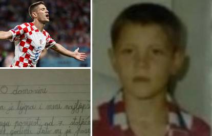 Andrej je s 11 godina napisao: 'Srce će mi tući za Hrvatsku!'