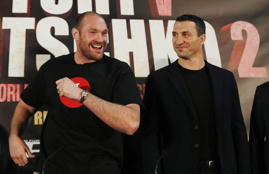 Tyson Fury & Wladimir Klitschko Head-to-Head Press Conference