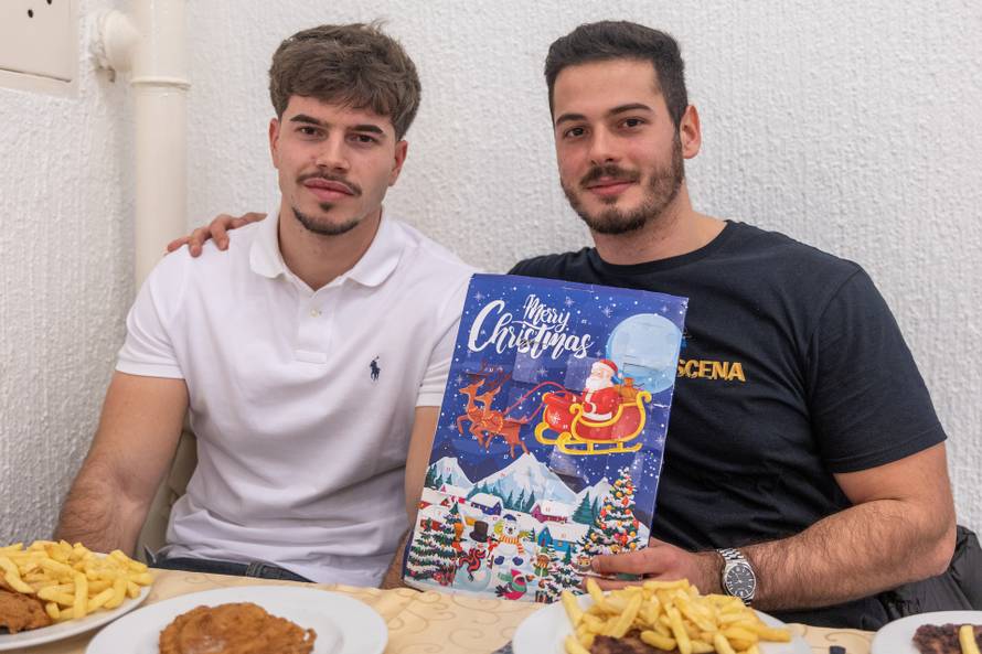 Osijek: Dominik Puljiz časti studente obrokom u menzi