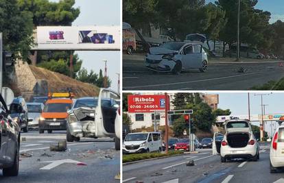 Nesreća u Splitu: Sudarilo se više vozila, troje ljudi u bolnici