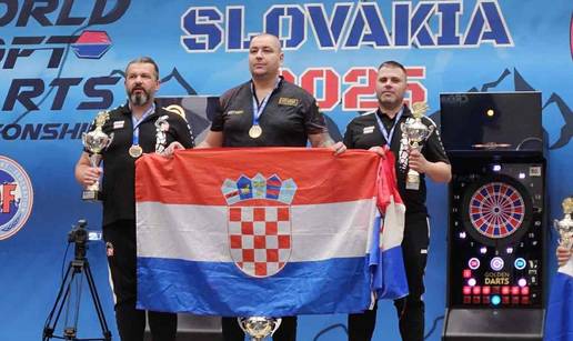 Hrvatskoj još tri zlata na SP-u u pikadu! U jednoj disciplini na postolju stajala trojica Hrvata