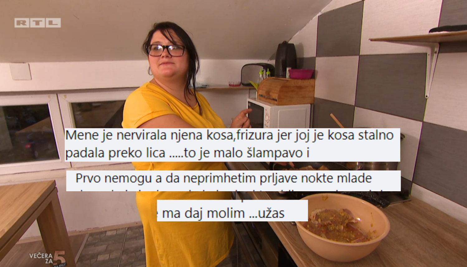 Gledatelji 'Večere' o Ivani: Jao, zbog prljavih noktiju sve drugo je palo u zadnji plan. Užas je to!