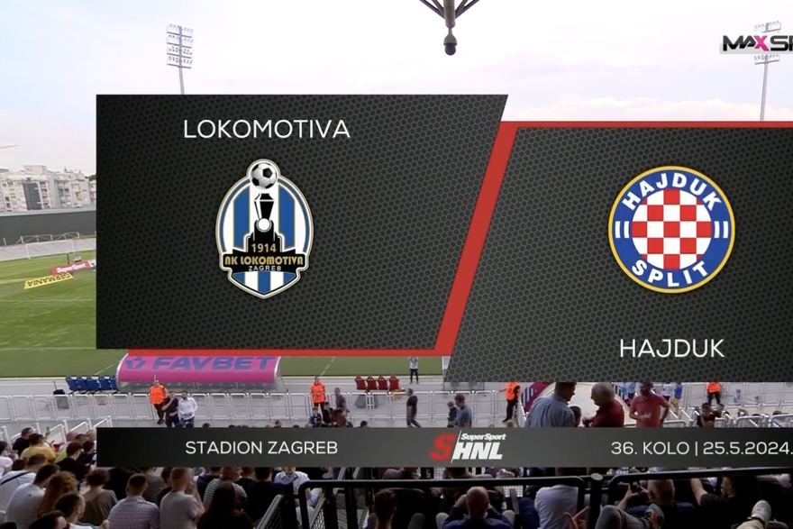 Sažetak utakmice Lokomotiva-Hajduk