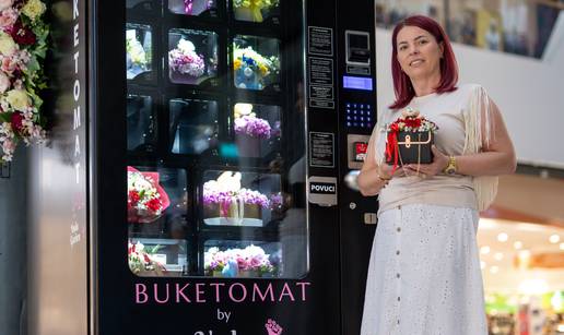Ne trebate ni do bankomata za otići do buketomata: Cvijeće za sve prigode dostupno non-stop