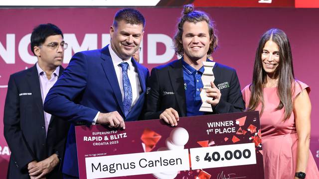 Zagreb: Magnus Carlsen pobjednik je SuperUnited Croatia Grand Chess Toura