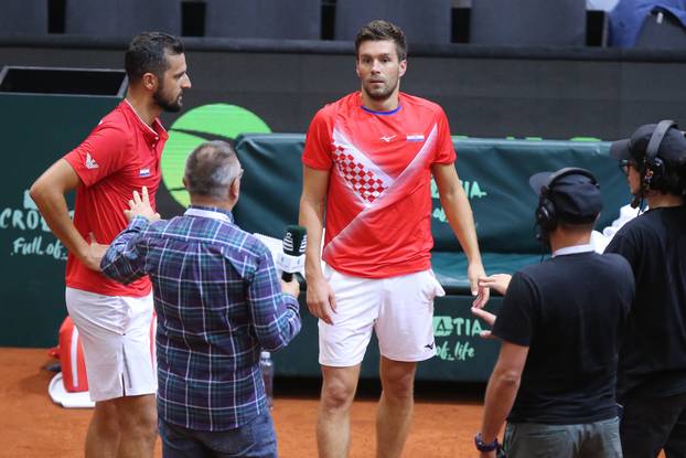 Osijek: Drugi dan Davis Cup-a