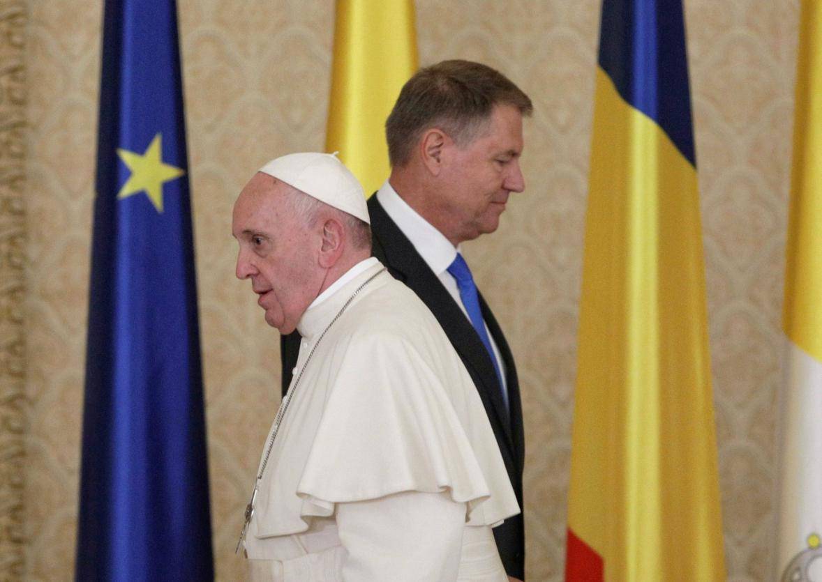 Pope Francis visits Romania