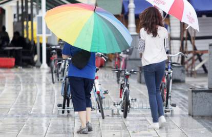 U unutrašnjosti zemlje kiša, ali ostaju nam ljetne temperature