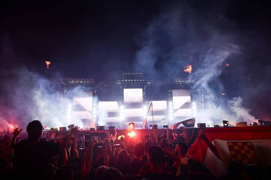 Veliki koncert Marka Perkovića Thompsona u Sinju