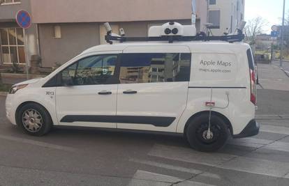 Appleov auto ulovili u Solinu: Prvi put snimaju po Dalmaciji