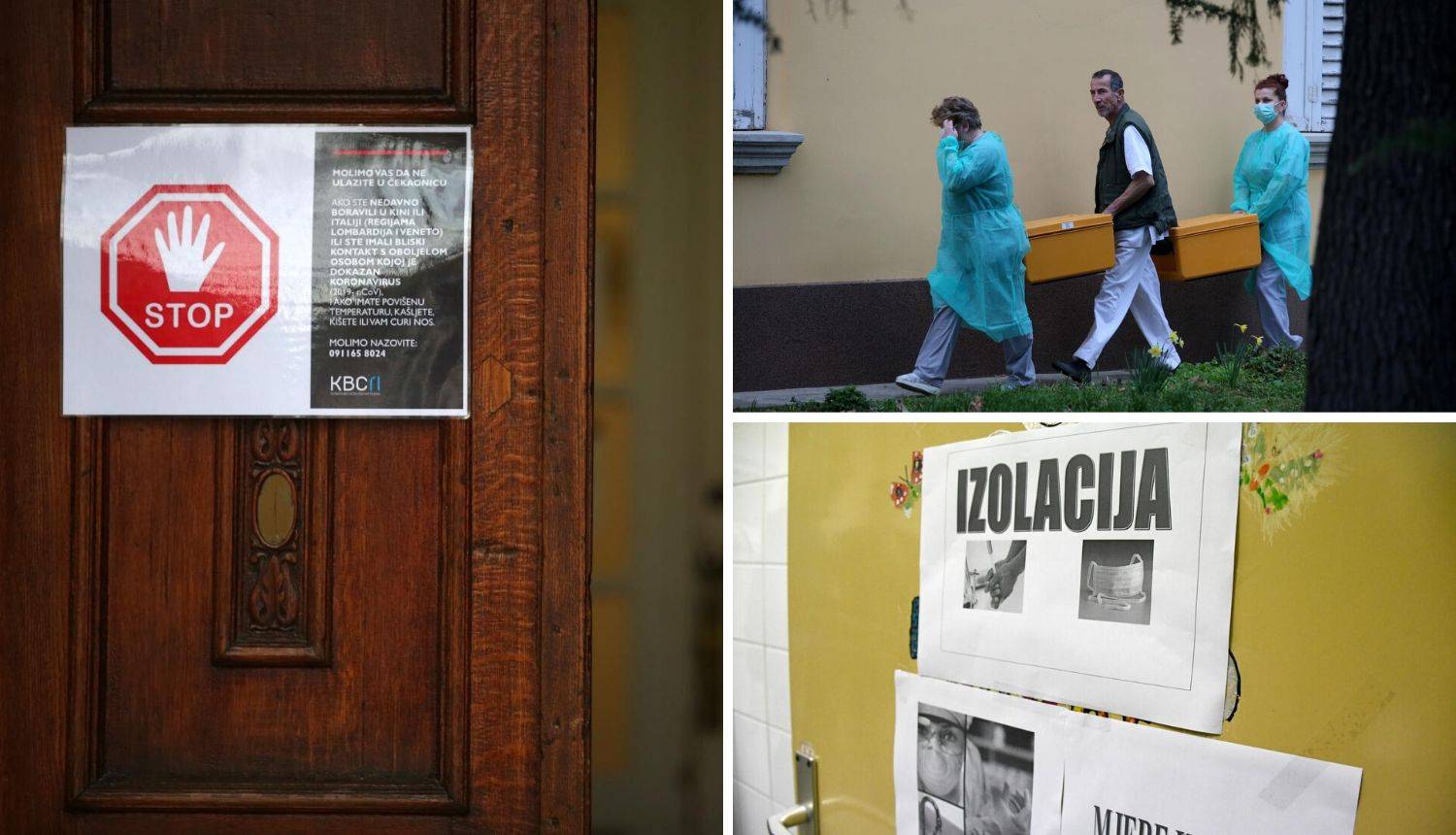 Kći zaraženog pacijenta mora u izolaciju jer ima temperaturu