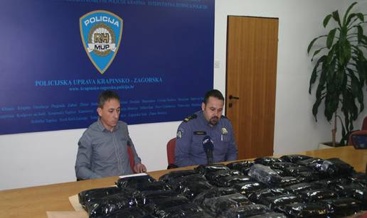 Putnici bili nervozni: Policija u Maclju zaplijenila 20 kg 'trave'