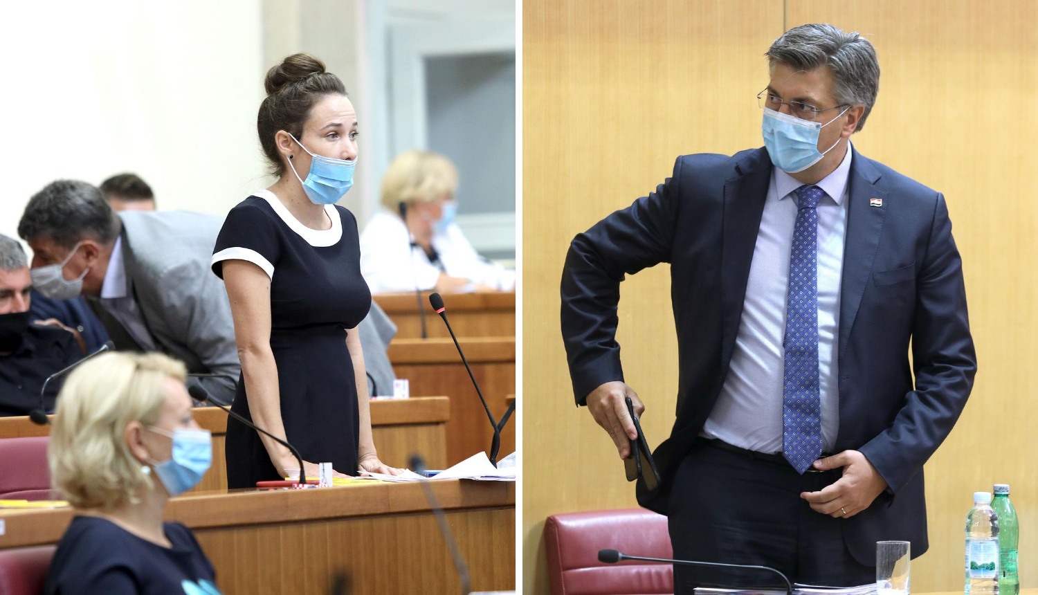 Zaiskrilo u Saboru: Orešković kaže da je zakon laž, Plenković joj odgovorio da je bezobrazna