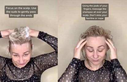 Video frizerke koja objašnjava kako pere kosu postao super hit