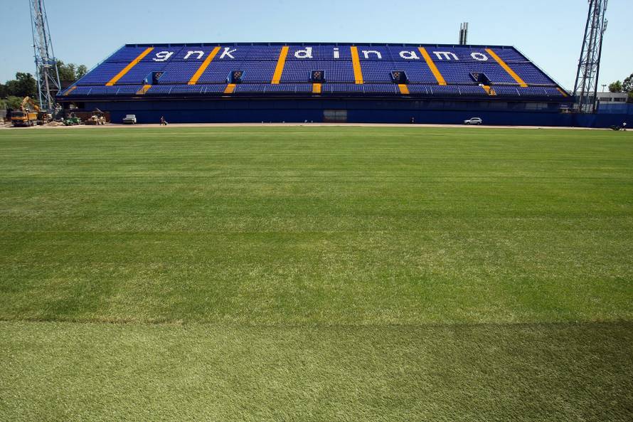 Zagreb: Radovi na stadionu Maksimir dva dana uo?i utakmice Dinamo - Neftchi