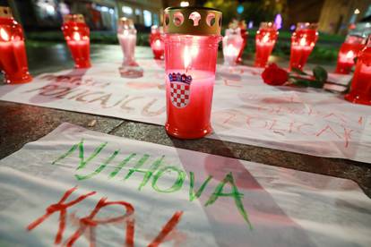 Zagreb: Poruke podrške i svijeće osvanule na Britancu